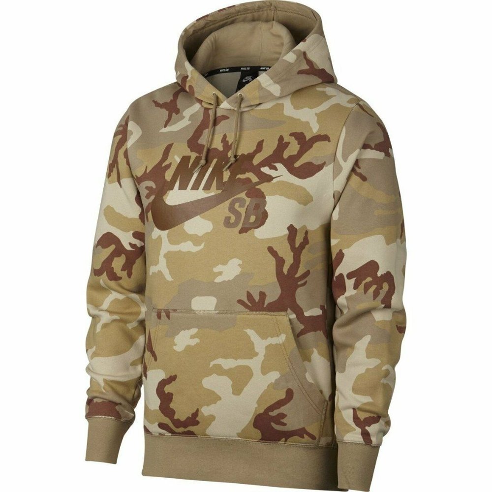 Nike SB Skate Hoodie Icon Pullover Camouflage